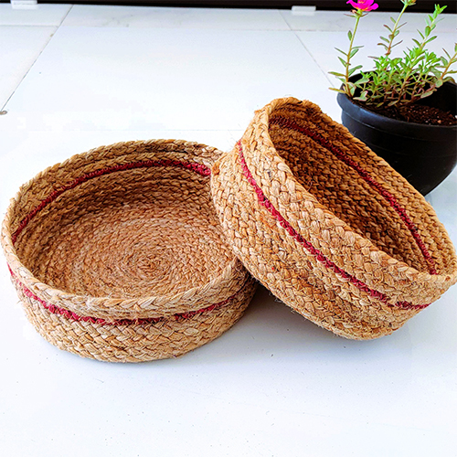 Jute Storage Baskets